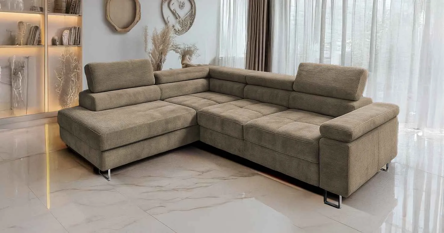 cord ecksofa mit schlafunktion cord ecksofa